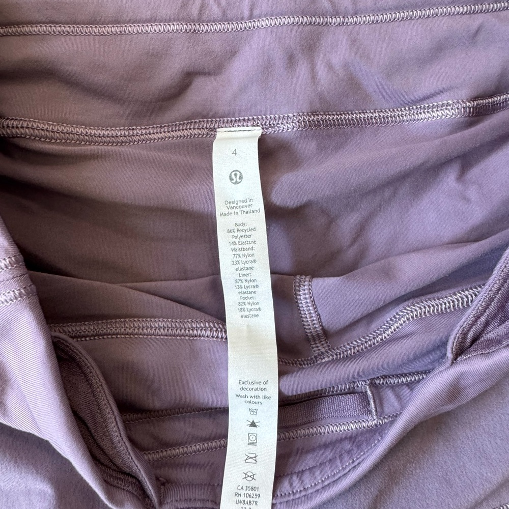 Lululemon Pace Rival Skort - Size 4 - Picture 3 of 3